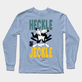 Heckle and Jeckle - old cartoon Long Sleeve T-Shirt